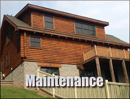  Kinsman, Ohio Log Home Maintenance